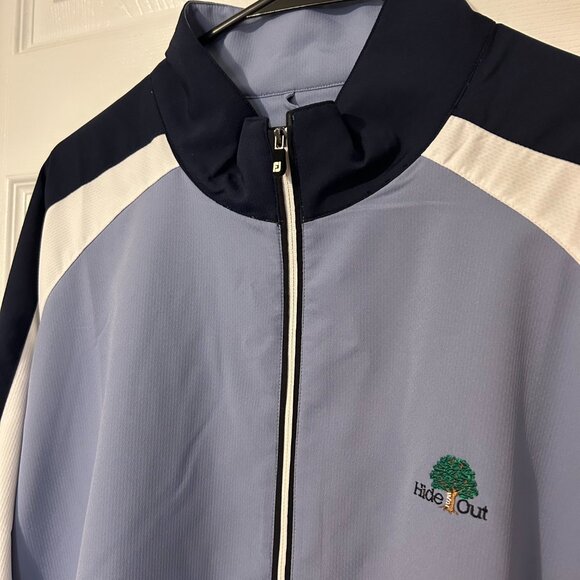 FootJoy FJ‎ Men's XL Hideout Golf Quarter Zip Windbreaker Jacket - Picture 4 of 10